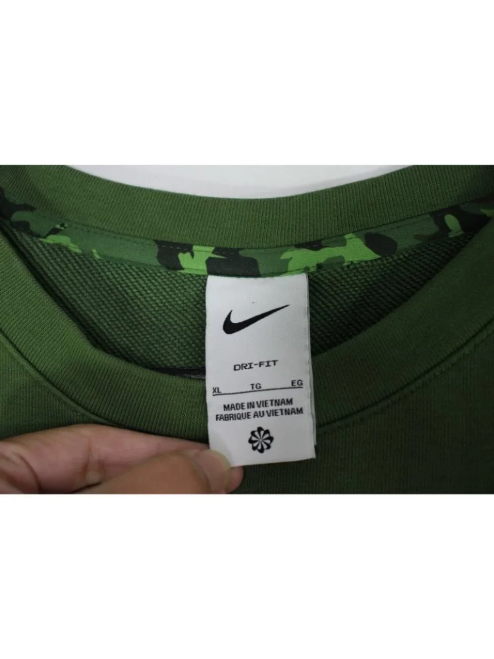 Nike Mens XL Baylor University On-Field Military Sweatshirt A1767